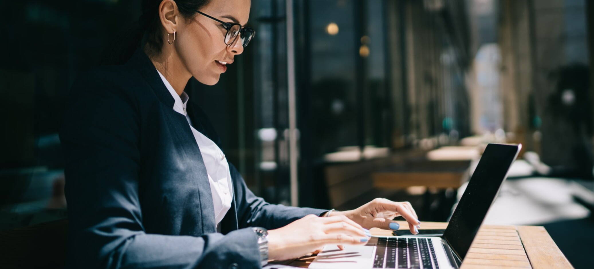 Recruitment marketer looking happy with recruitment website by Access Volcanic