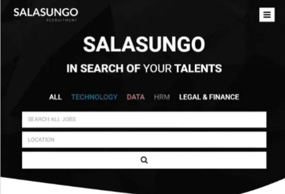 Salasungo tablet view