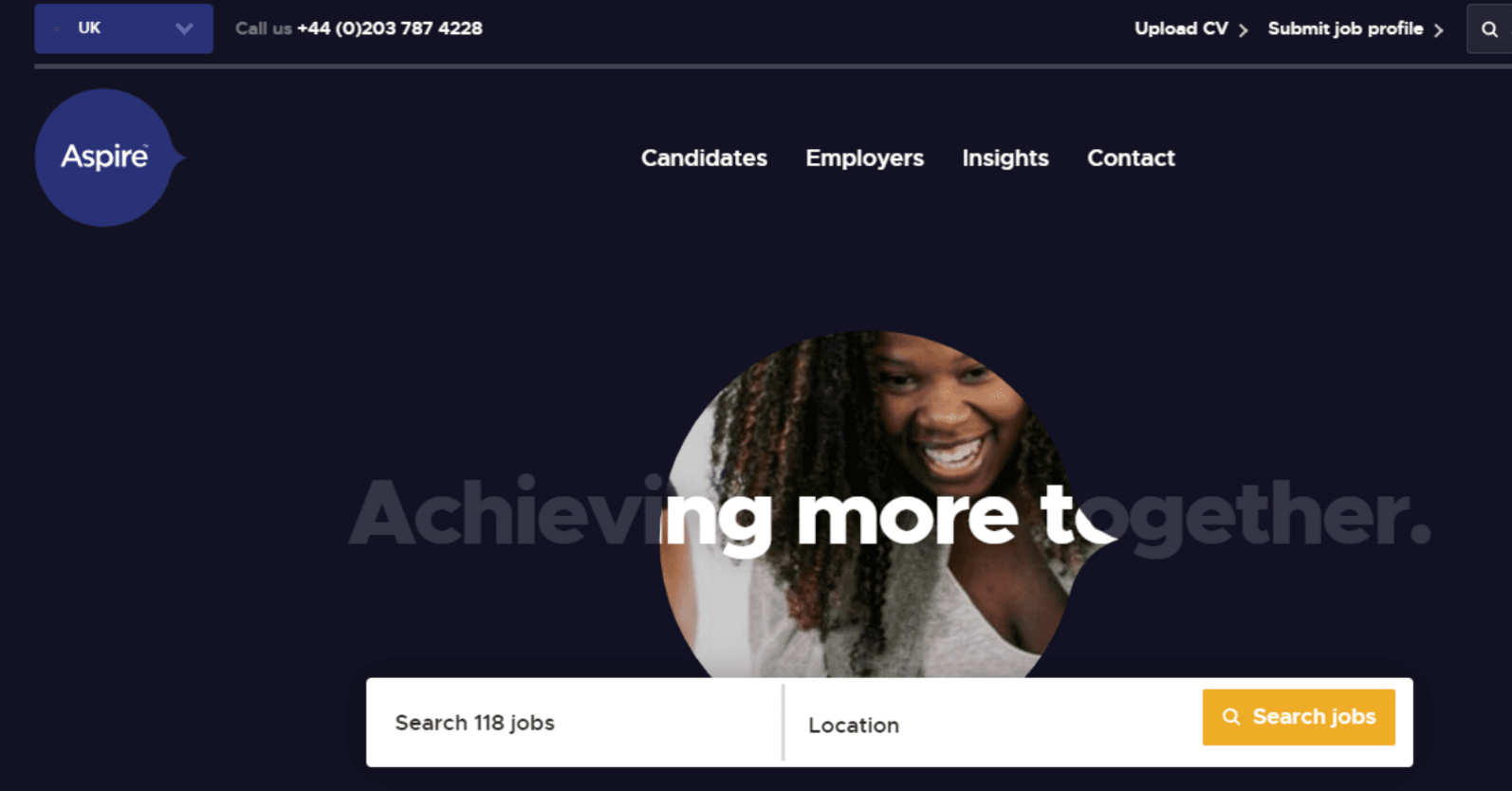 Core Talent Recruitment Website by Access Volcanic